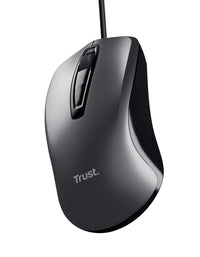 Trust Carve Maus Büro Beidhändig USB Typ-A Optisch 1200 DPI