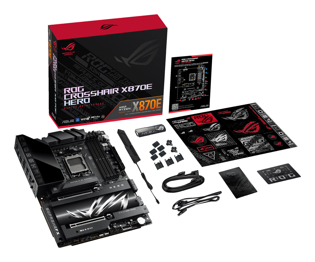 ASUS ROG CROSSHAIR X870E HERO AMD X870E Sockel AM5 ATX