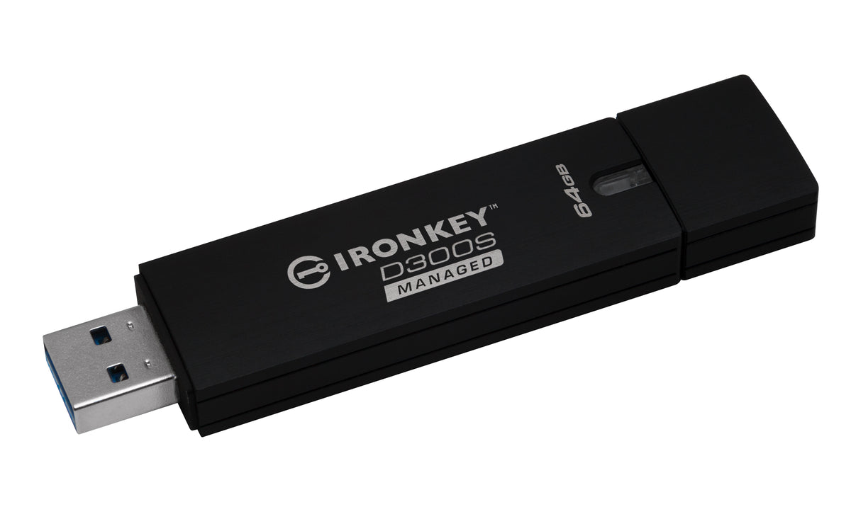 Kingston Technology IronKey 64GB D300S AES 256 XTS verschlüsselter USB-Stick