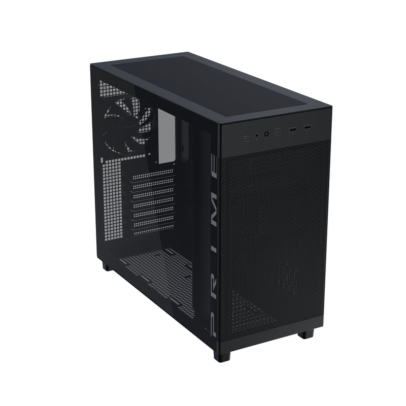 ASUS PRIME AP303 TG Black Midi Tower Schwarz