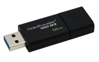 Kingston Technology DataTraveler 100 G3 USB-Stick 16 GB USB Typ-A 3.2 Gen 1 (3.1 Gen 1) Schwarz