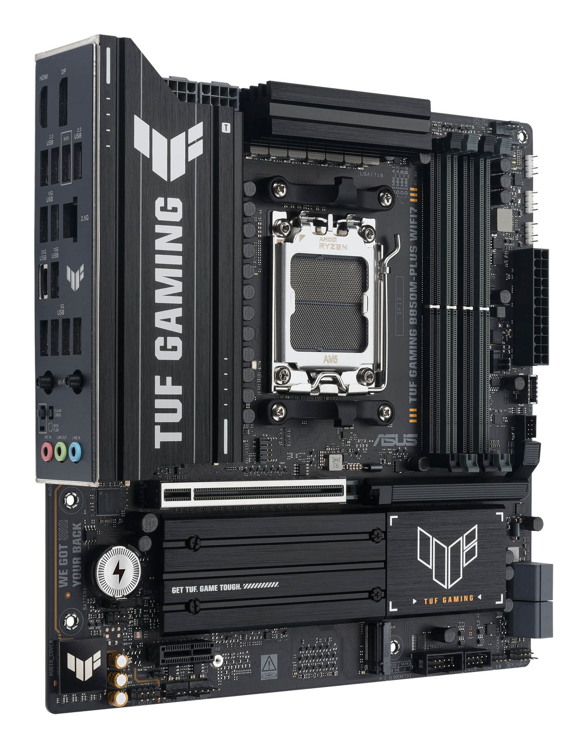 ASUS TUF GAMING B850M-PLUS WIFI7 AMD B850 Sockel AM5 micro ATX
