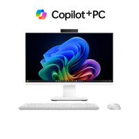 ASUS ExpertCenter P600 AiO PM640KA Copilot+ PC AMD Ryzen AI 5 330 60,5 cm (23.8") 1920 x 1080 Pixel All-in-One-PC 16 GB DDR5-SDRAM 512 GB SSD Windows 11 Home Wi-Fi 6 (802.11ax) Weiß