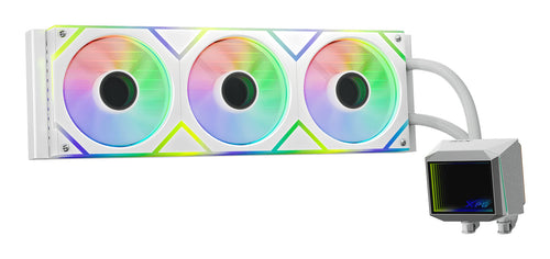 K COOLER XPG Levante II 360 AIO Wasserkühlung 360mm weiß ARGB