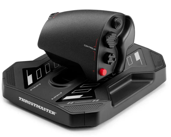Thrustmaster Sol-R 4 HOTAS Schwarz USB Joystick + Motorsteuerungshebel Analog / Digital PC