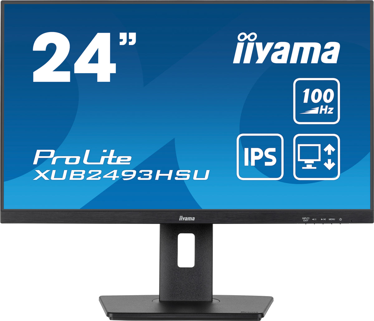 iiyama XUB2493HSU-B7 Computerbildschirm 60,5 cm (23.8") 1920 x 1080 Pixel Full HD LED Schwarz