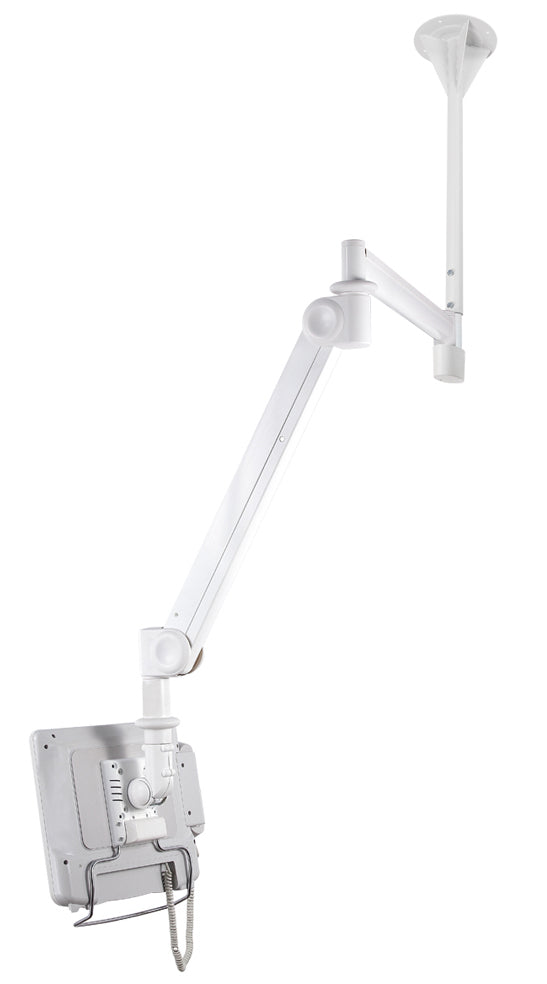 Neomounts FPMA-HAC100HC Medizinische Deckenhalterung für Monitore 10-32" - H 0-170 cm - Gasfeder