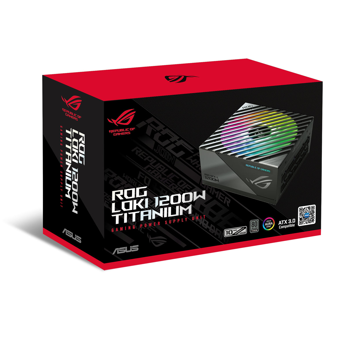 ASUS ROG -LOKI-1200T-SFX-L-GAMING Netzteil 1200 W 20+4 pin ATX Schwarz, Silber