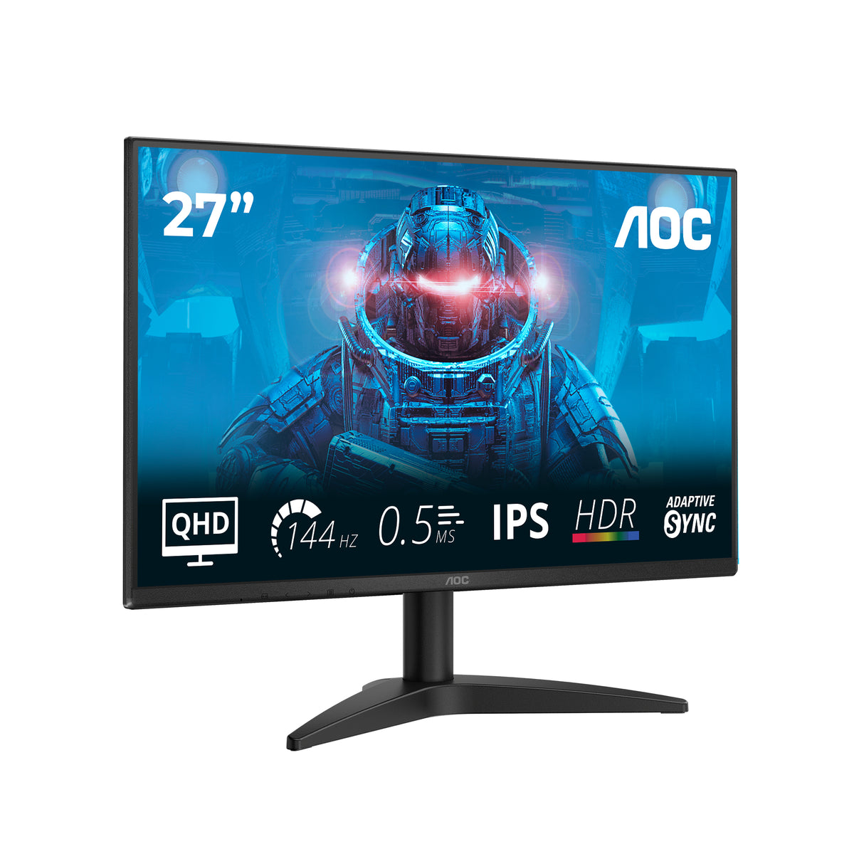 AOC B3 Q27B36X Computerbildschirm 68,6 cm (27") 2560 x 1440 Pixel Quad HD LED Schwarz