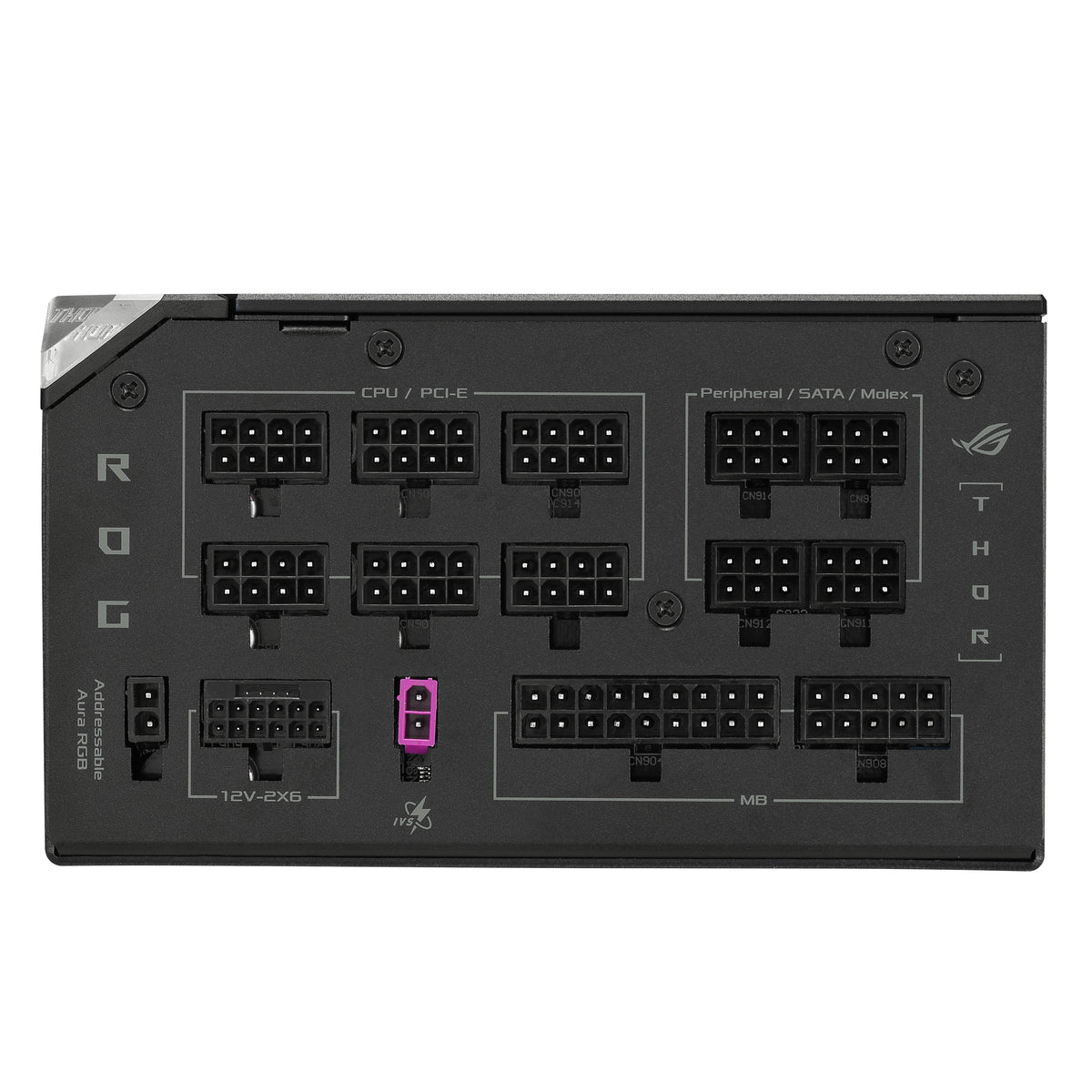 ASUS ROG -THOR-1200P3-GAMING Netzteil 1200 W 20+4 pin ATX ATX Schwarz