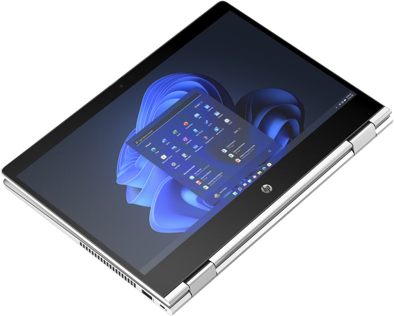 HP Pro x360 435 G10 AMD Ryzen™ 5 7530U Laptop 33,8 cm (13.3") Touchscreen Full HD 16 GB DDR4-SDRAM 512 GB SSD Wi-Fi 6E (802.11ax) Windows 11 Pro Silber