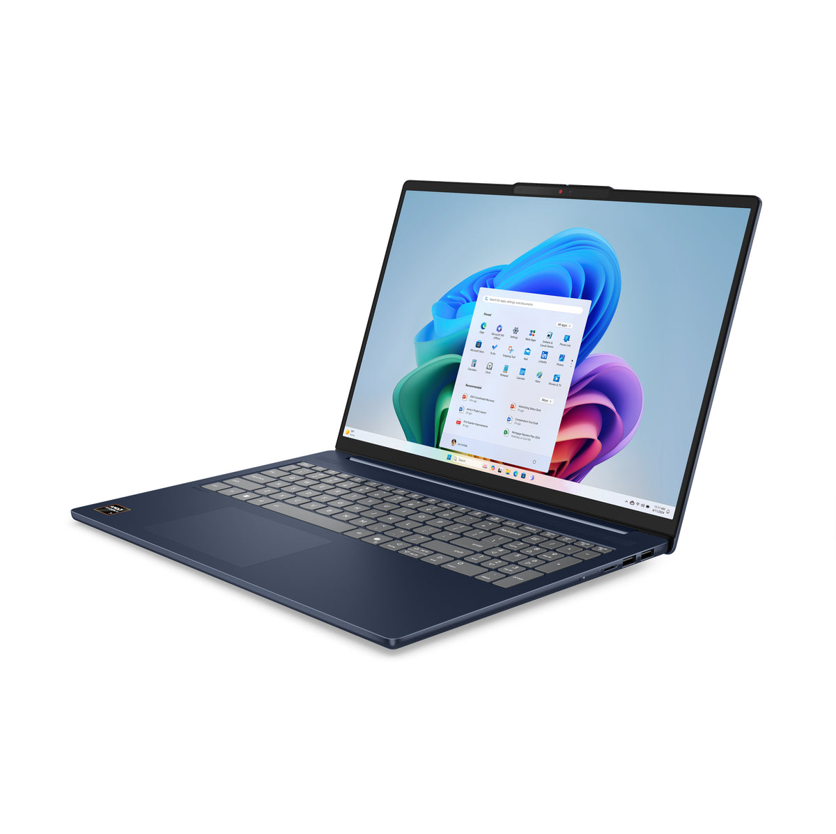 Lenovo IdeaPad Slim 5 16AKP10 Copilot+ PC AMD Ryzen AI 5 330 Laptop 40,6 cm (16") WUXGA 16 GB DDR5-SDRAM 512 GB SSD Wi-Fi 7 (802.11be) Windows 11 Home Blau Deutsch