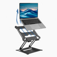 Supporto per laptop pieghevole in alluminio ACT con regolazione continua dell'altezza