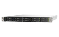 QNAP TS-h1090FU NAS Rack (1U) EPYC 7232P 32 GB DDR4 0 TB QuTS hero Schwarz, Grau