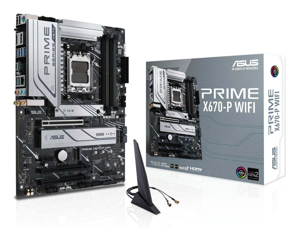 ASUS PRIME X670-P WIFI AMD X670 Sockel AM5 ATX