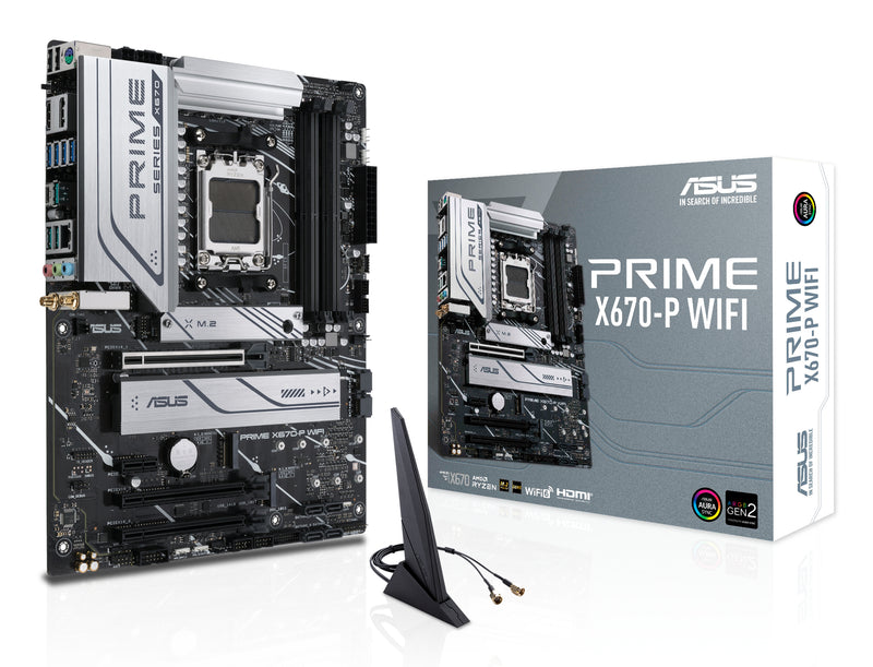 ASUS PRIME X670-P WIFI AMD X670 Sockel AM5 ATX