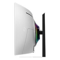 Samsung G95SC Computerbildschirm 124,5 cm (49") 5120 x 1440 Pixel Dual QHD OLED Silber