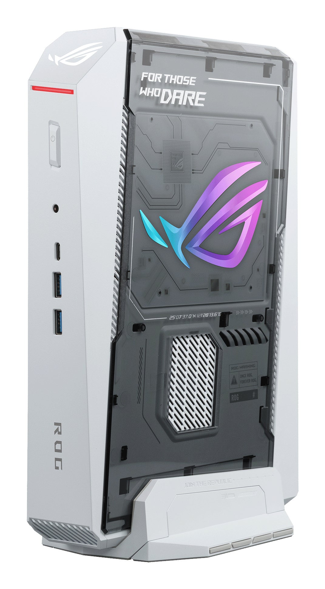 ASUS ROG RNUC16JNK9X28AA2W Intel Core Ultra 9 290HX Plus 32 GB DDR5-SDRAM 2 TB SSD NVIDIA GeForce RTX 5080 Windows 11 Home Mini PC Mini-PC Weiß
