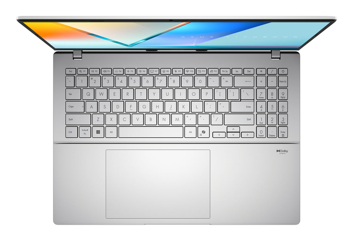ASUS Vivobook S16 S3607AA-SH024W Intel Core Ultra 7 355 Laptop 40,6 cm (16") WUXGA 32 GB DDR5-SDRAM 1 TB SSD Wi-Fi 6 (802.11ax) Windows 11 Home Silber
