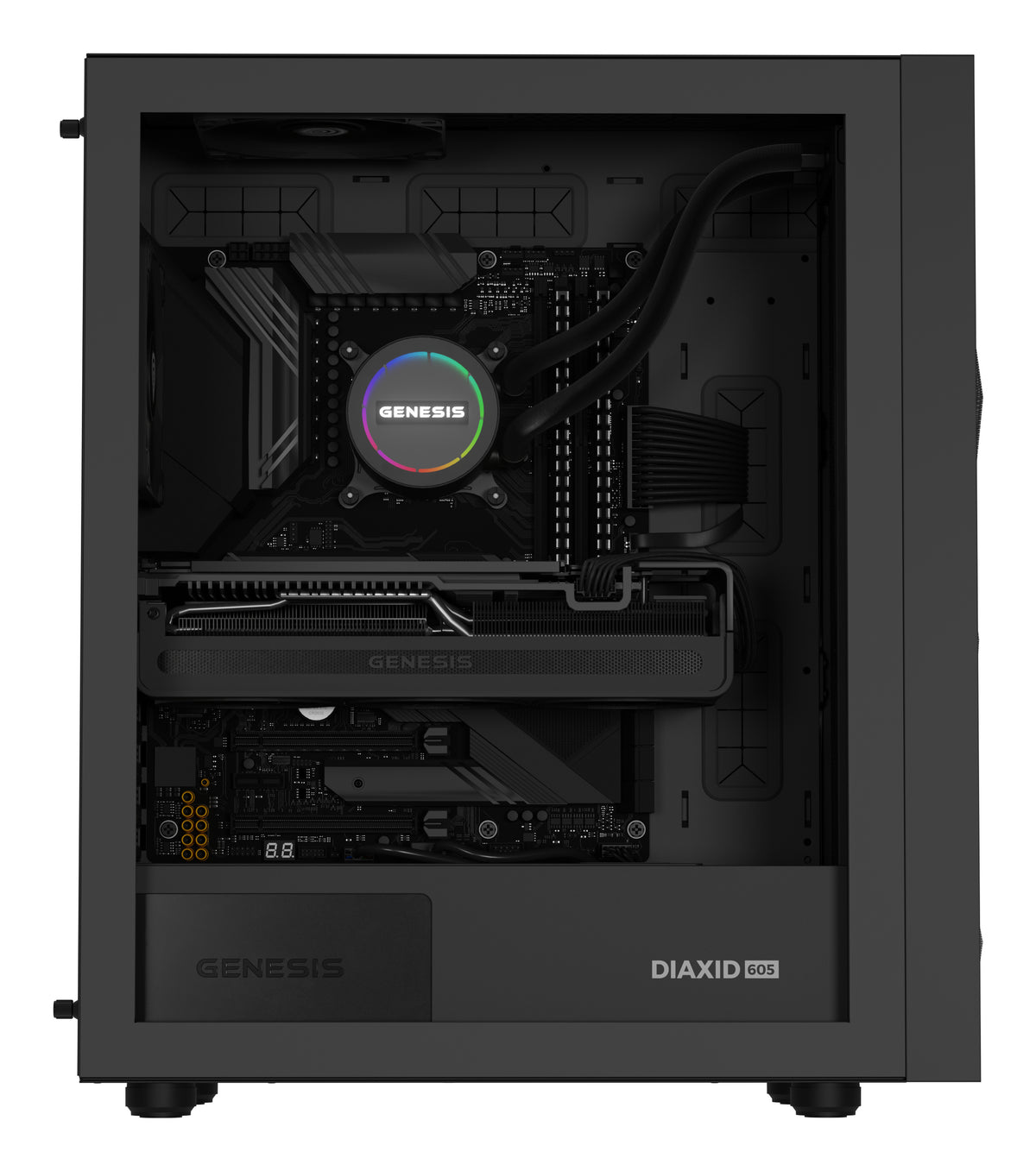 GENESIS NLG-2320 Computerkühlsystem Prozessor All-in-One-Flüssigkeitskühler Schwarz