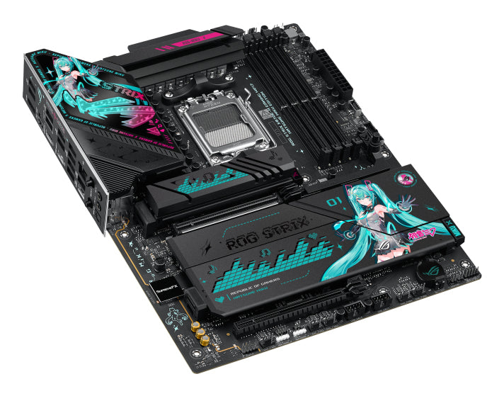 ASUS ROG STRIX X870E-H GAMING WIFI7 HATSUNE MIKU EDITION AMD X870E Sockel AM5 ATX