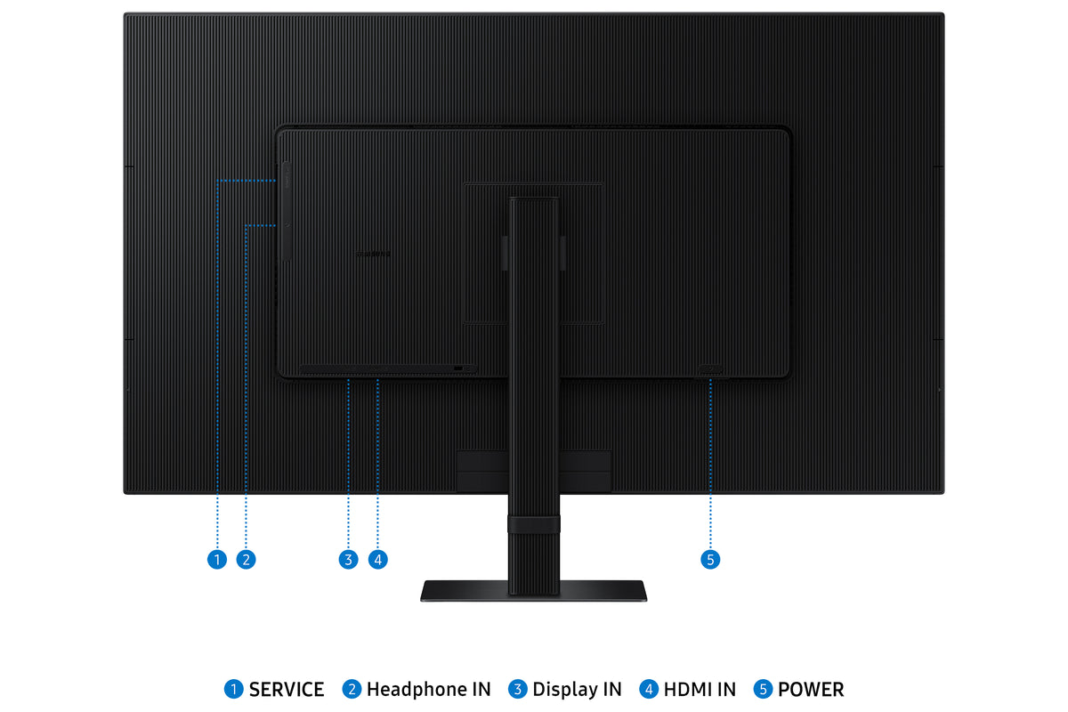 Samsung S70D Computerbildschirm 81,3 cm (32") 3840 x 2160 Pixel 4K Ultra HD LED Schwarz