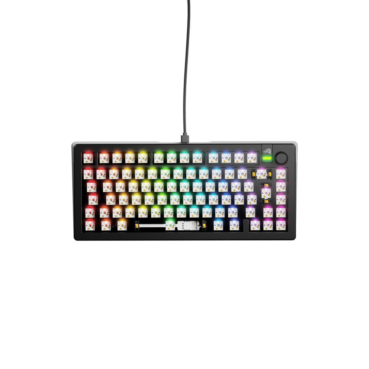 Glorious Gaming GMMK 3 75% Barebones Tastatur USB Nein Schwarz