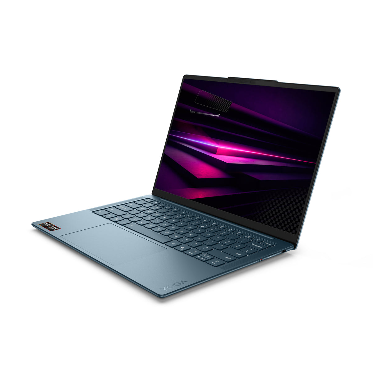 Lenovo Yoga Slim 7 14AGP11 Copilot+ PC AMD Ryzen AI 5 430 Laptop 35,6 cm (14") WUXGA 16 GB 512 GB SSD Wi-Fi 7 (802.11be) Windows 11 Home Deutsch Türkis