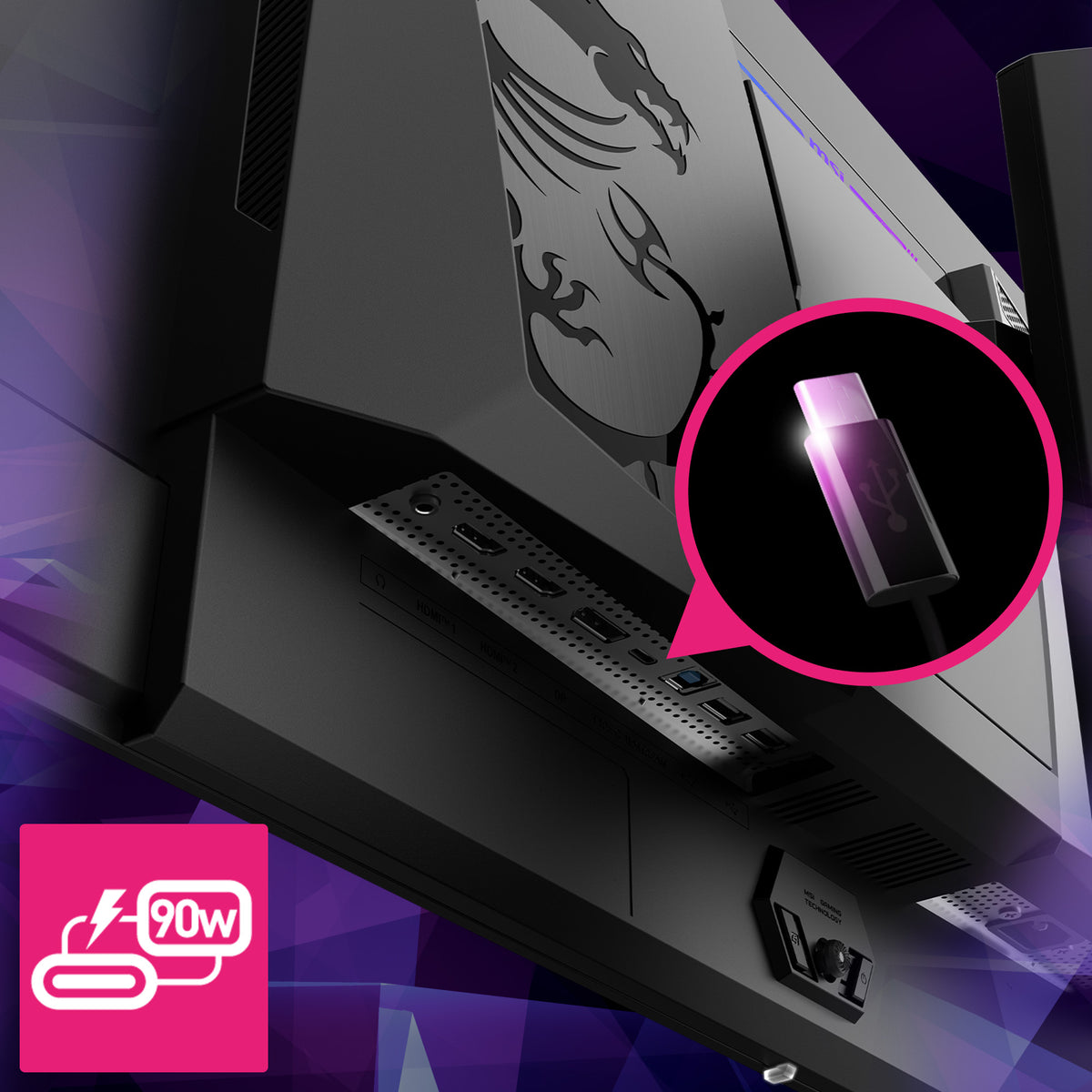 MSI MPG 321URXDE QD-OLED Computerbildschirm 80 cm (31.5") 3840 x 2160 Pixel 4K Ultra HD Schwarz