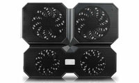 DeepCool MULTI CORE X6 Llaptop-Kühlpad 39,6 cm (15.6") Schwarz