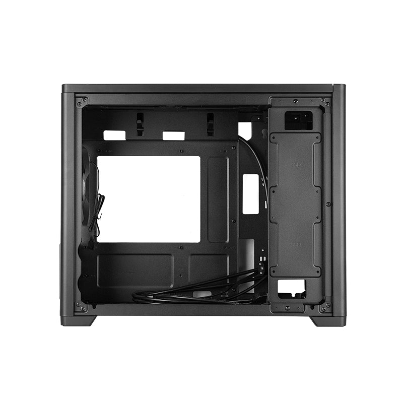 Chieftec BX-10B-M-OP Computer-Gehäuse Mini Tower Schwarz