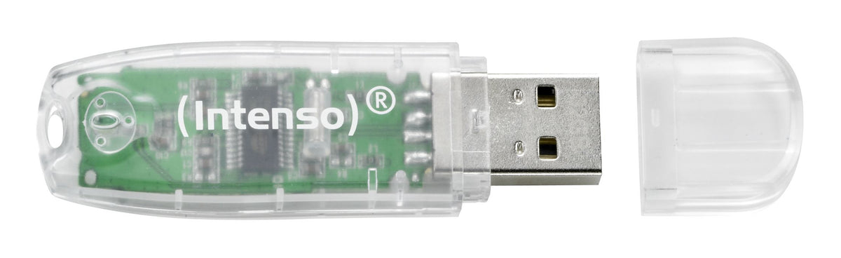 Intenso Rainbow Line USB-Stick 32 GB USB Typ-A 2.0 Transparent