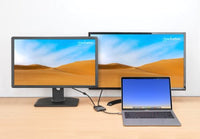 Manhattan 130691 laptop-dockingstation & portreplikator Kabelgebunden USB 3.2 Gen 1 (3.1 Gen 1) Type-C Grau