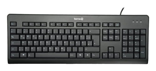 TERRA Keyboard 3500 Corded [FR] USB black/noir baugleich zum Cherry Stream Keyboard JK-8500FR-2