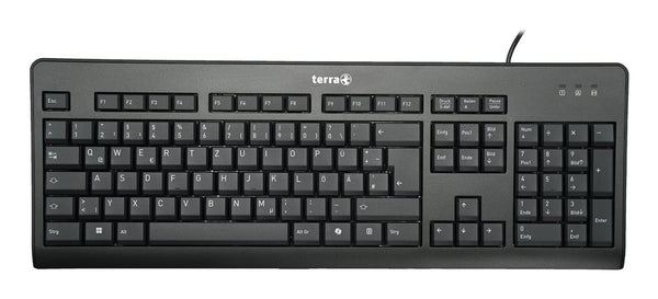 TERRA Keyboard 3500 Corded [FR] USB black/noir baugleich zum Cherry Stream Keyboard JK-8500FR-2