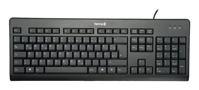 TERRA Keyboard 3500 Corded [FR] USB black/noir baugleich zum Cherry Stream Keyboard JK-8500FR-2