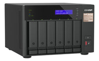 QNAP QVP-63B NAS & Serveur de stockage Tour Intel® Core™ i3 16 Go DDR4 0 To Noir