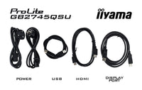 iiyama G-MASTER GB2745QSU-B2 Computerbildschirm 68,6 cm (27") 2560 x 1440 Pixel Wide Quad HD LED Schwarz