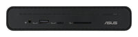 ASUS Triple Display USB-C Dock Duo DC301 Kabelgebunden Schwarz