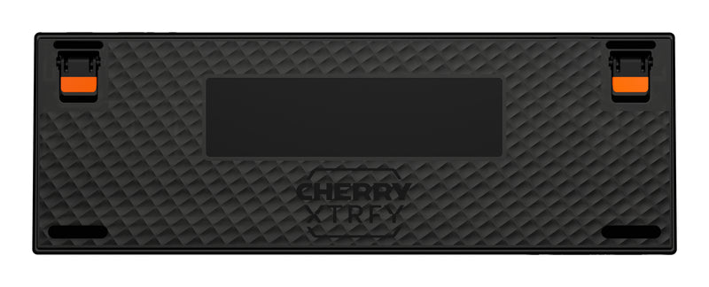 CHERRY K5 PRO TMR COMPACT Tastatur Gaming USB QWERTZ Deutsch Schwarz, Orange