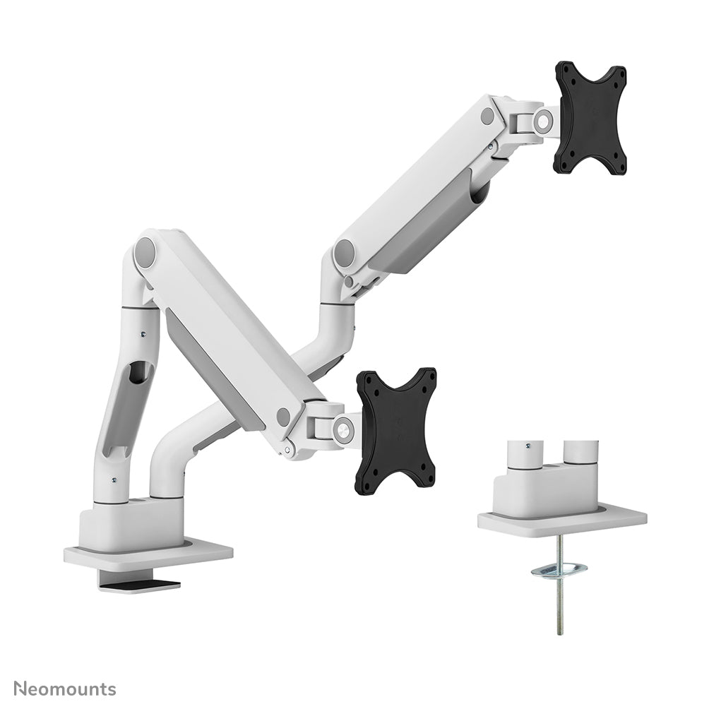 Neomounts DS70S-950WH2 Monitorarm 17-35" - Gasfeder - Topfix - 180°-Stopp