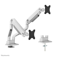 Neomounts DS70S-950WH2 Monitorarm 17-35" - Gasfeder - Topfix - 180°-Stopp