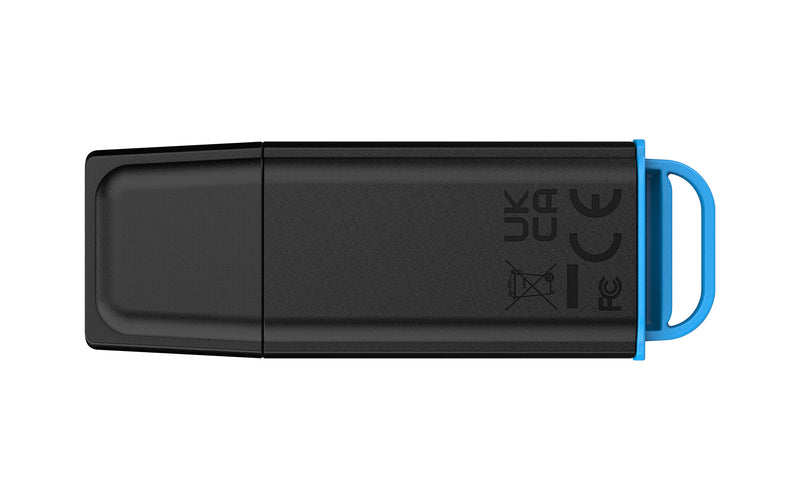 Kingston Technology DataTraveler 128GB Tragbarer USB 3.2 Gen 1 Exodia Schwarz + Blau