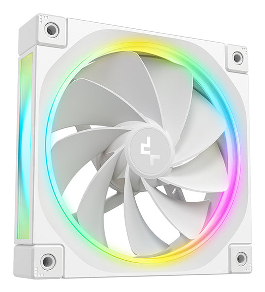 DeepCool FL12R WH-3 IN 1 Computergehäuse Ventilator 12 cm Weiß 3 Stück(e)