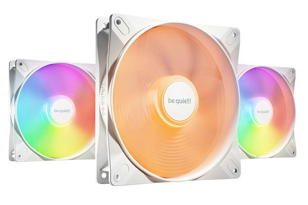 be quiet! LIGHT WINGS LX 140mm PWM 3-Pack White Computergehäuse Ventilator 14 cm Weiß 3 Stück(e)