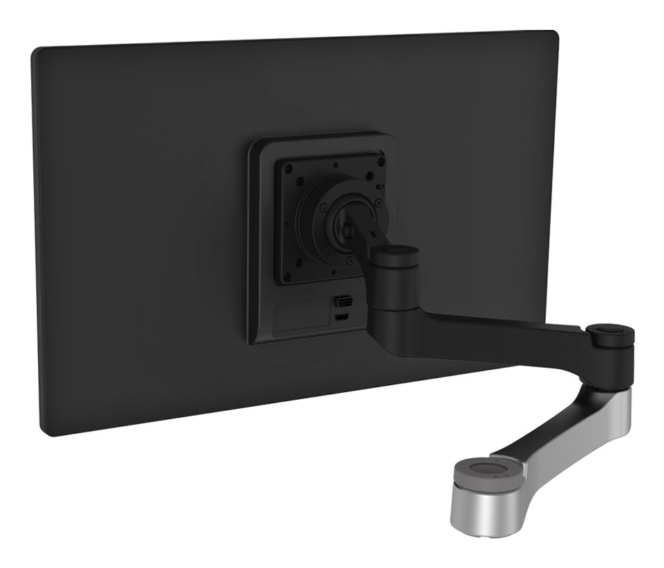 R-Go Tools Zusätzlicher Monitorhalterung R-Go Zepher, Armmodul für Zepher, Zirkular, verstellbar, bis zu 8 kg Tragkraft, schwarz