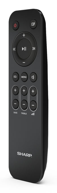 Sharp HT-SBW55121(BK) Soundbar-Lautsprecher Schwarz 5.1.2 Kanäle 212 W