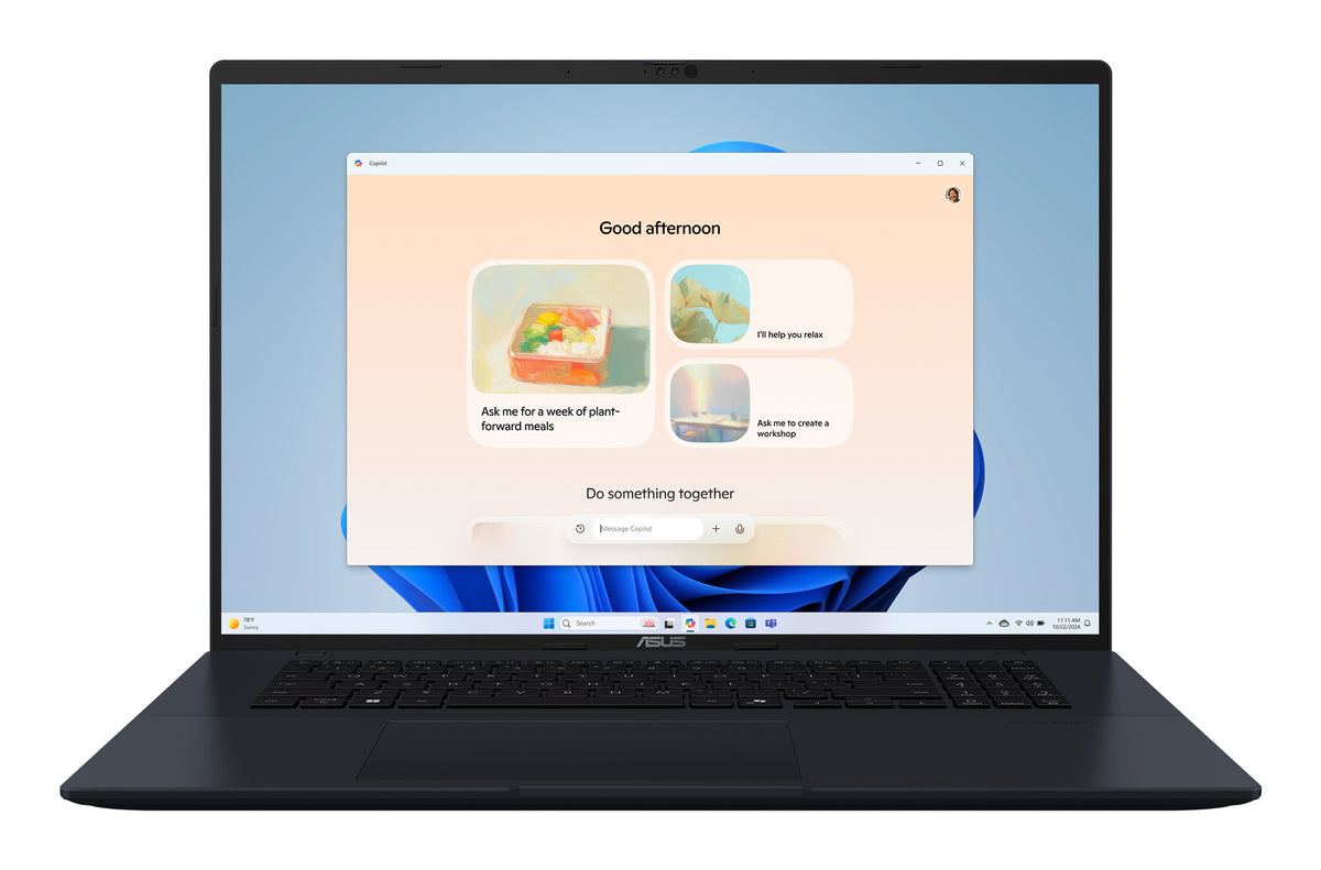 ASUS Vivobook 18 D1807HA-S8145W AMD Ryzen™ 7 260 Laptop 45,7 cm (18") WUXGA 32 GB DDR5-SDRAM 1 TB SSD Wi-Fi 6 (802.11ax) Windows 11 Home Blau