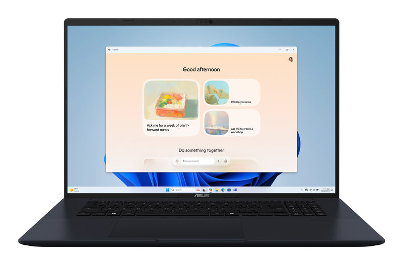 ASUS Vivobook 18 D1807HA-S8145W AMD Ryzen™ 7 260 Laptop 45,7 cm (18") WUXGA 32 GB DDR5-SDRAM 1 TB SSD Wi-Fi 6 (802.11ax) Windows 11 Home Blau