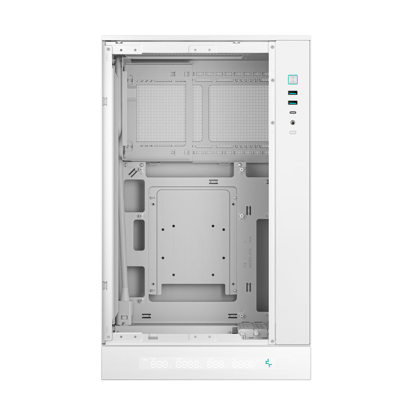 DeepCool CH270 Digital WH Mini Tower Weiß